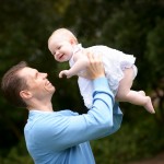 baby girl with her dad photographed by Santa Barbara and San Francisco bay area baby photographer Sarka Photography