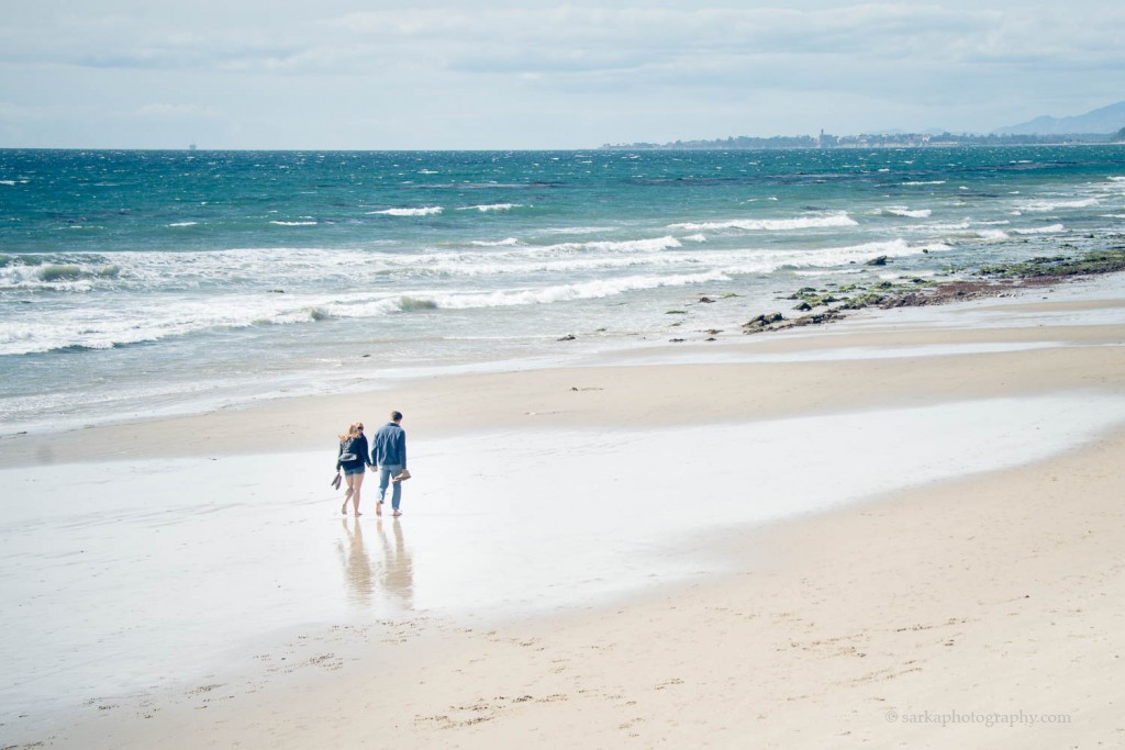 Santa Barbara beach proposal by sarkaphotography