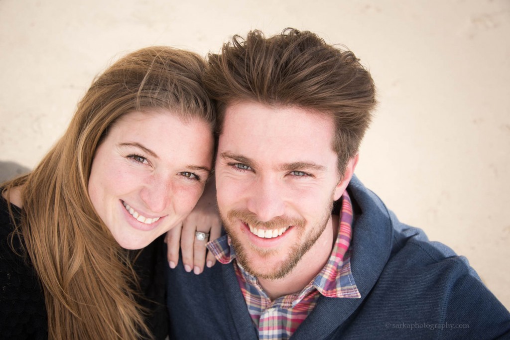 happy couple - engagement photographer Santa Barbara