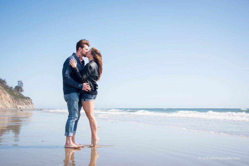 Santa Barbara proposal photo session photographed by Sarka Photography